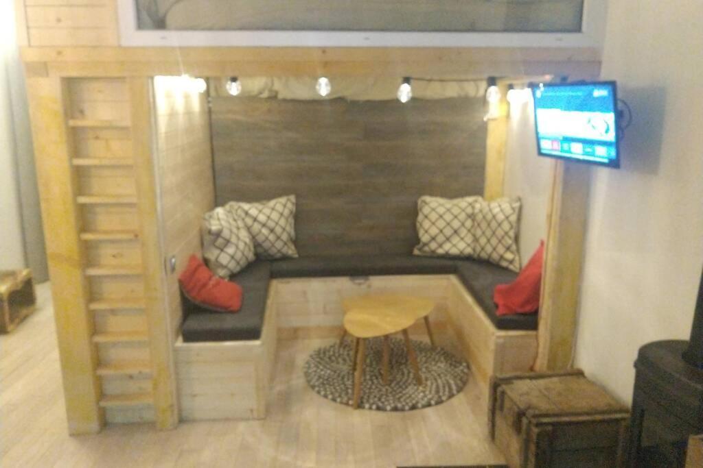 Chaleureux Petit Appartement De 4 Couchages Saint-Étienne-de-Tinée Buitenkant foto